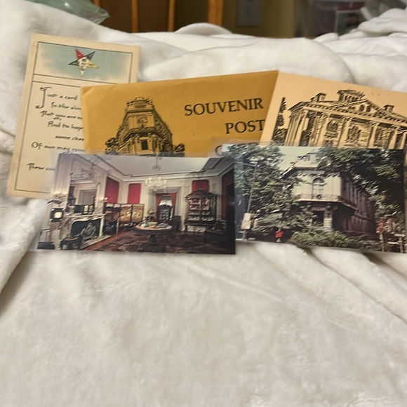 Postcards from rodeo, different cities with names, eastern star, one Egyptian! - Picture 4 of 5